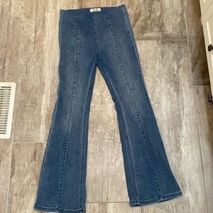 We The Free Blue Flare Jeans